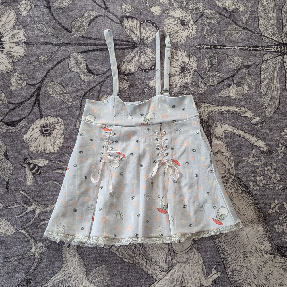 Totoro Suspender Skirt